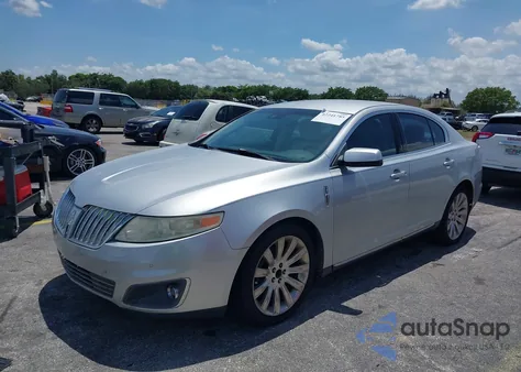 2010 Lincoln Mks из США, поврежденный, VIN 1LNHL9DR8AG602768